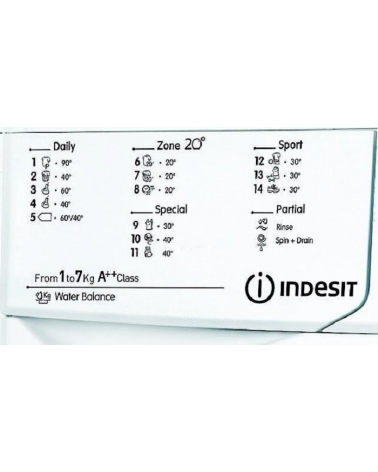 Стиральная машина Indesit IWSD 71252 C ECO EU